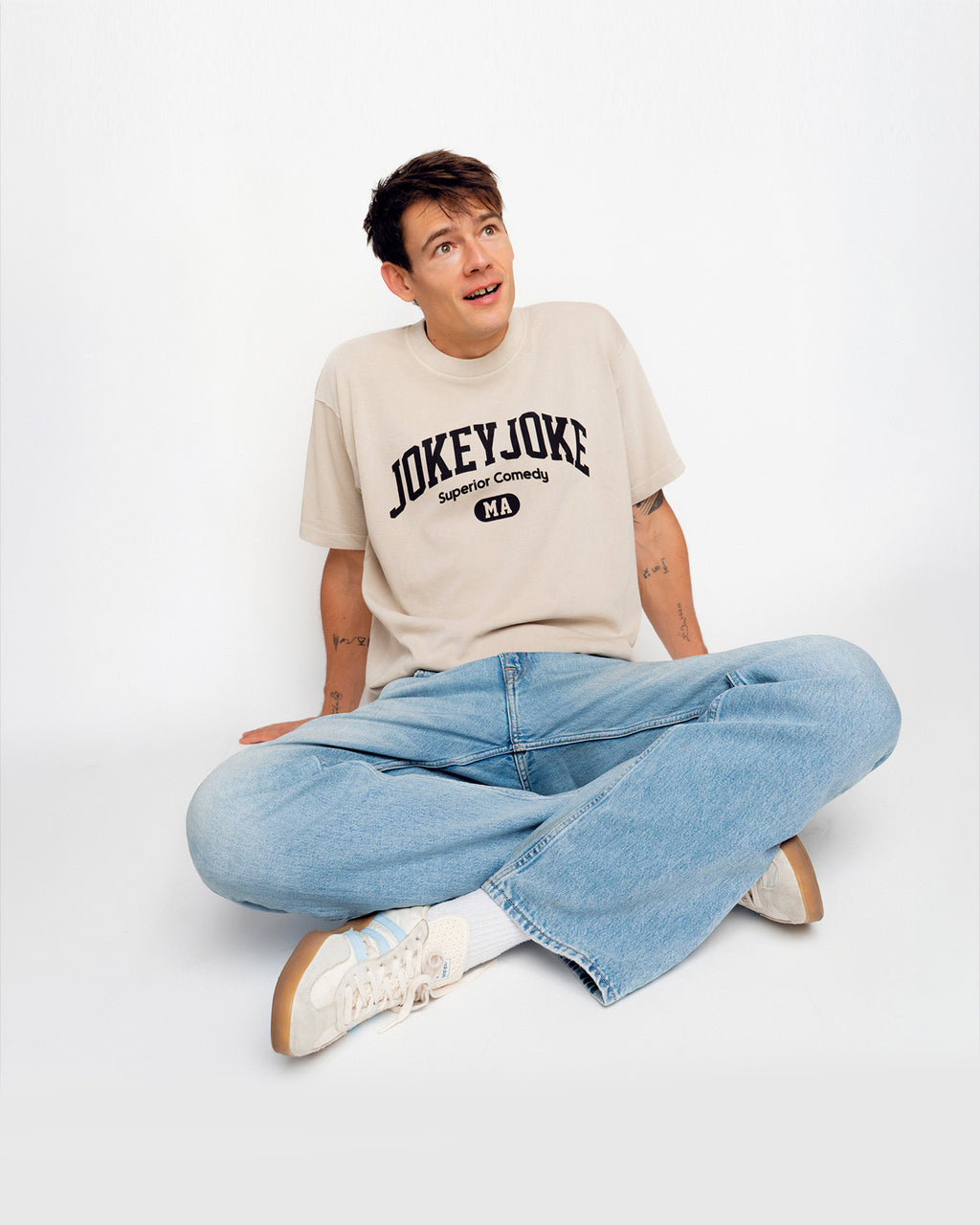 Jokey Joke Ivory Tee